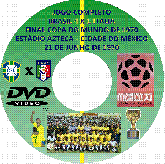DVD FINAL DA COPA DE 1970 - BRASIL 4 X 1 ITÁLIA